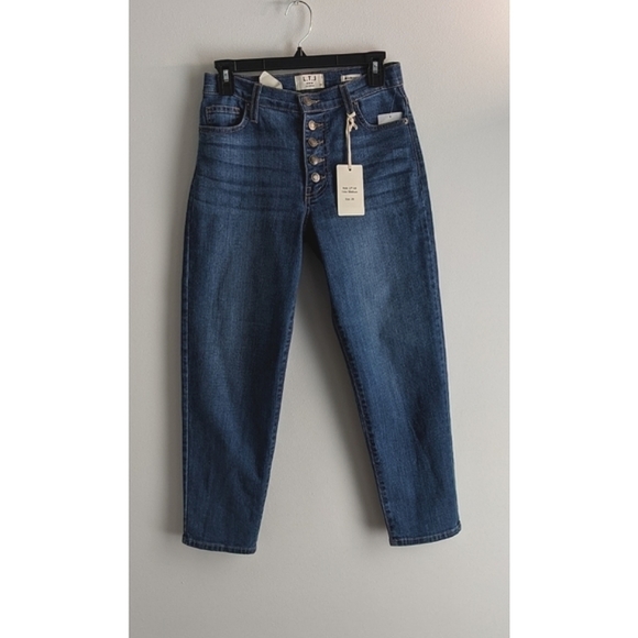 L.T.J Jeans Ltj Modena Womens Button Fly Jeans Size 26 High Rise